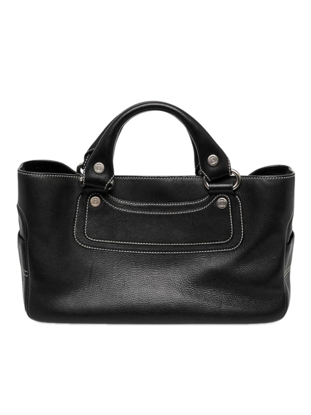 Celine Leather Boogie Handbag Pre-Loved #369921C37B